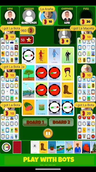 Loteria Mexicana Game  [МОД Много монет] Screenshot 1