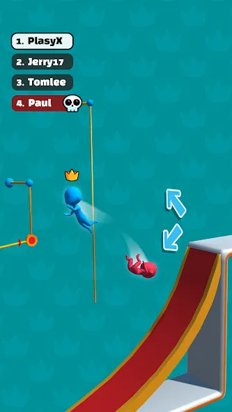 Run Race 3D — Fun Parkour Game (Ран Рейс 3Д)  [МОД Много денег] Screenshot 3