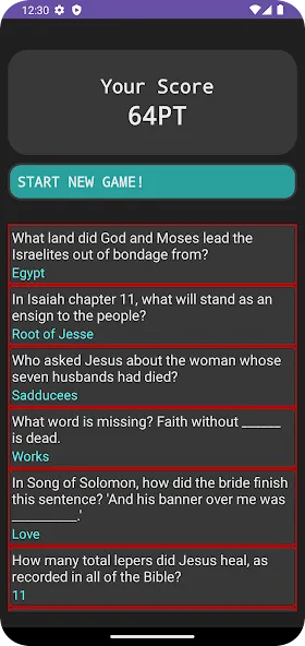 Bible Trivia (Библейские загадки)  [МОД Много монет] Screenshot 3