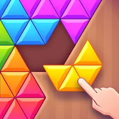 Взломанная Triangles & Blocks (Полиблок)  [МОД Бесконечные деньги] - стабильная версия apk на Андроид