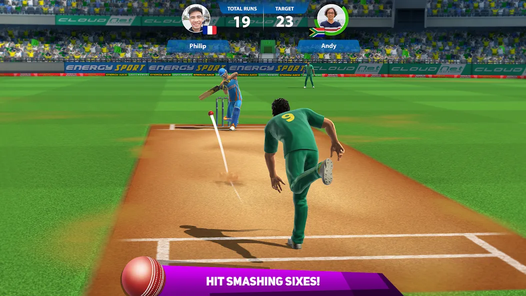 Cricket League (Крикет Лига)  [МОД Бесконечные монеты] Screenshot 2