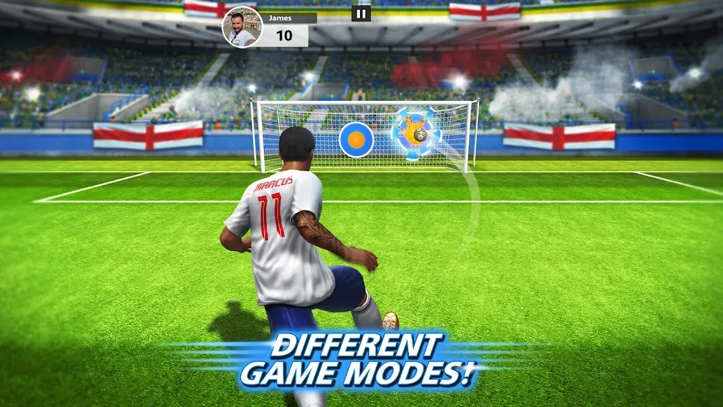 Football Strike: Online Soccer (Футбольный забастовка)  [МОД Бесконечные монеты] Screenshot 3