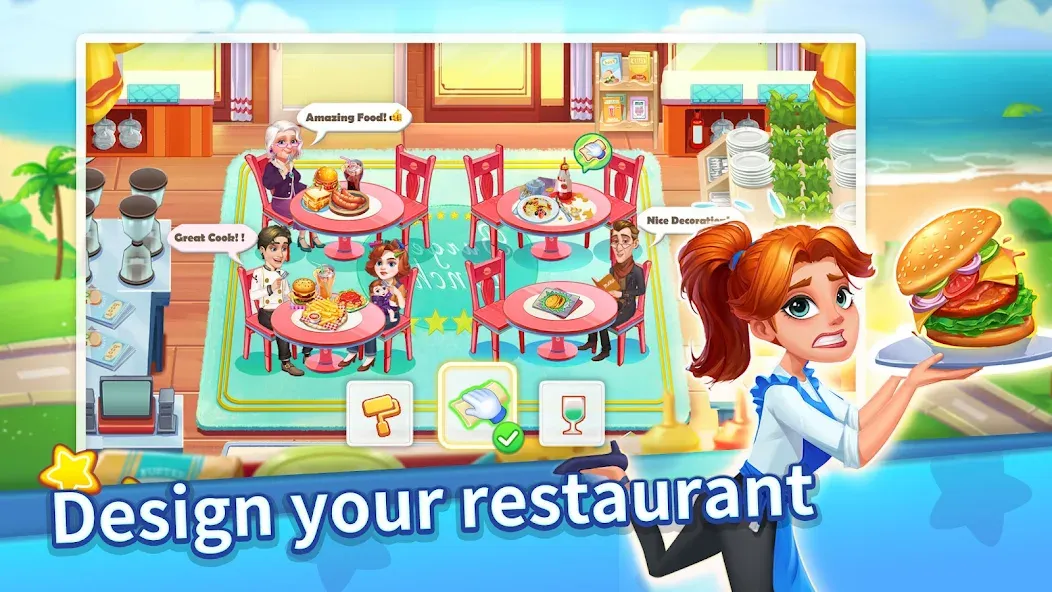 Cooking Master Adventure Games (Кукинг Мастер)  [МОД Mega Pack] Screenshot 2