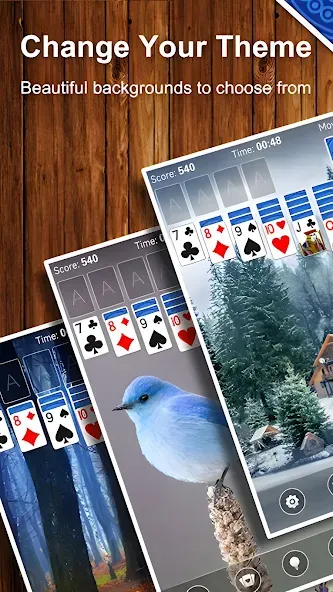 Solitaire Card Game (Солитер карточная игра)  [МОД Меню] Screenshot 3