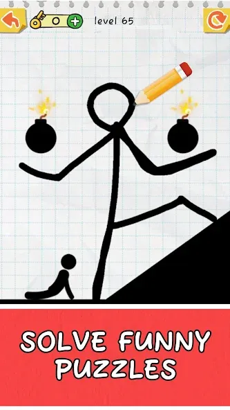 Draw 2 Save: Stickman Puzzle (Дроу 2 Сэйв)  [МОД Menu] Screenshot 4