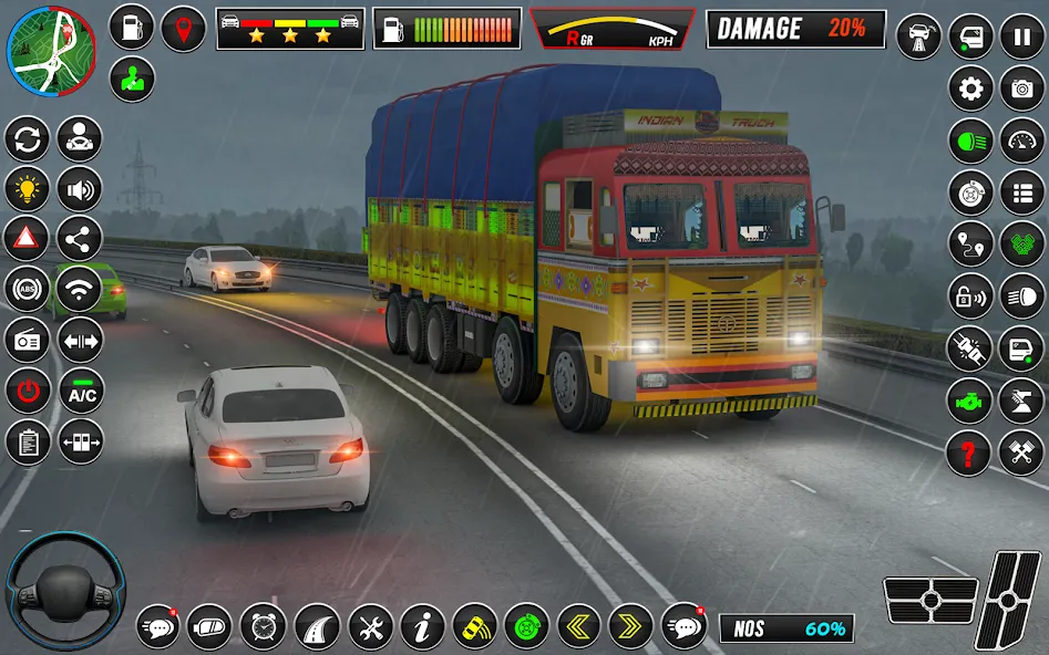 Indian Truck Game 3d Truck sim (Трак Геймс Драйвинг Симулятор)  [МОД Бесконечные монеты] Screenshot 3