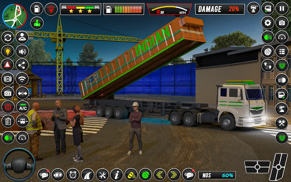 Indian Truck Game 3d Truck sim (Трак Геймс Драйвинг Симулятор)  [МОД Бесконечные монеты] Screenshot 5