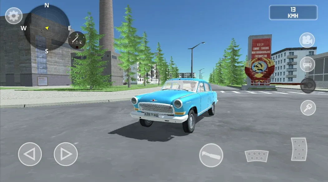 SovietCar: Simulator (оветКар)  [МОД Меню] Screenshot 2