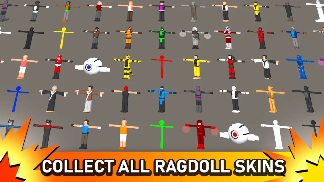 Smashgrounds.io: Ragdoll Arena  [МОД Unlimited Money] Screenshot 5