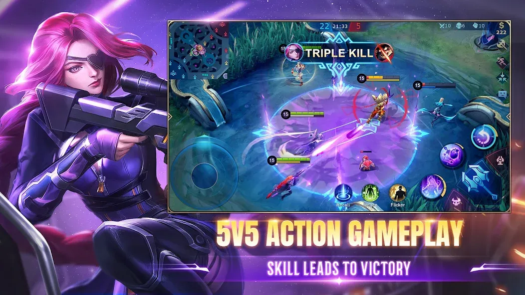 Mobile Legends: Bang Bang (Мобильные Легенды)  [МОД Unlimited Money] Screenshot 1