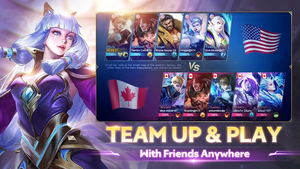 Mobile Legends: Bang Bang (Мобильные Легенды)  [МОД Unlimited Money] Screenshot 3