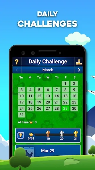 FreeCell Solitaire: Card Games (Фрицелл пасьянс)  [МОД Меню] Screenshot 4