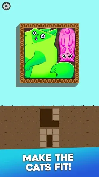 Block Puzzle Cats (Блок Пазл Кошки)  [МОД Все открыто] Screenshot 3