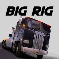 Взломанная Big Rig Racing: Drag racing (Биг Риг Рейсинг)  [МОД Бесконечные деньги] - последняя версия apk на Андроид