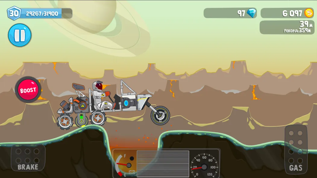 Rovercraft:Race Your Space Car (Роверкрафт)  [МОД Unlimited Money] Screenshot 4