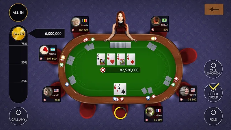 Texas holdem poker king  [МОД Mega Pack] Screenshot 1