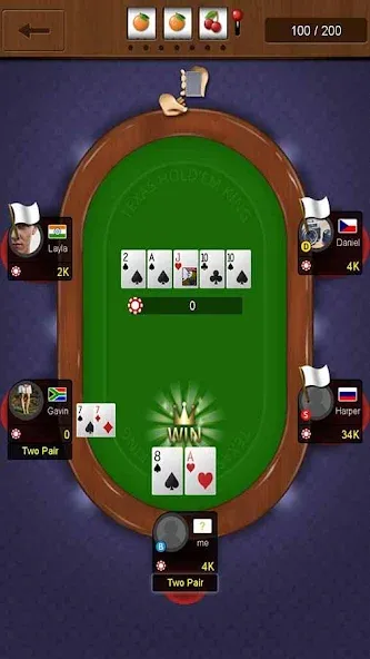 Texas holdem poker king  [МОД Mega Pack] Screenshot 5