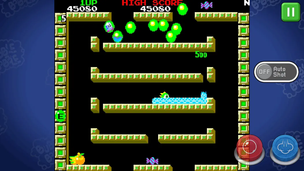 BUBBLE BOBBLE classic (БАБЛ БОББЛ классика)  [МОД Unlimited Money] Screenshot 1