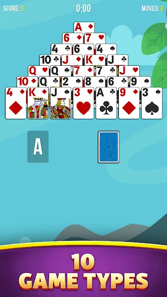 Solitaire Bliss Collection  [МОД Бесконечные деньги] Screenshot 2