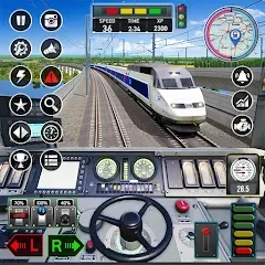 Взлом City Train Game 3d Train games  [МОД Много монет] - последняя версия apk на Андроид