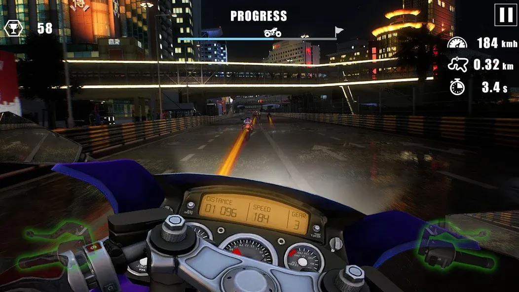 Moto Bike Race : Driving Car (Мото Байк Рейс)  [МОД Бесконечные монеты] Screenshot 2