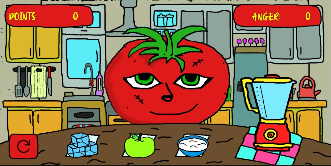 Mr Hungry Tomato (Мистер Голодный Помидор)  [МОД Меню] Screenshot 1