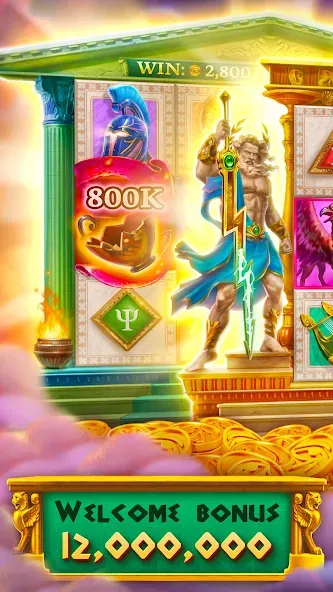 Slots Era - Jackpot Slots Game (Слотс Эра)  [МОД Бесконечные монеты] Screenshot 1