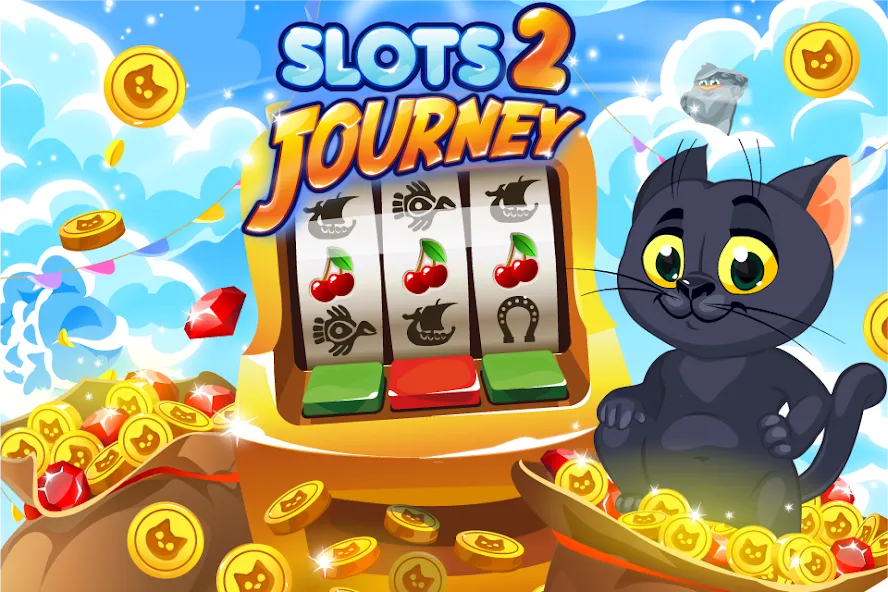 Slots Journey 2: Vegas Casino  [МОД Бесконечные деньги] Screenshot 2