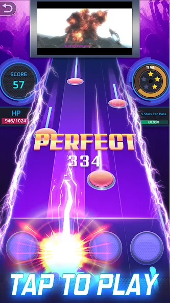 Tap Tap Music-Pop Songs  [МОД Меню] Screenshot 2