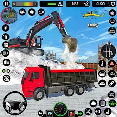 Взлом Excavator Simulator Crane Game (Экскаватор Симулятор Кран Игра)  [МОД Unlocked] - стабильная версия apk на Андроид