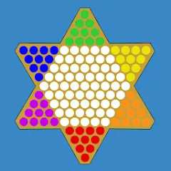 Скачать взломанную Chinese Checkers Touch (Китайские шашки Тач)  [МОД Меню] - стабильная версия apk на Андроид