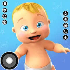 Скачать взлом Virtual Baby Mother Simulator  [МОД Много монет] - полная версия apk на Андроид