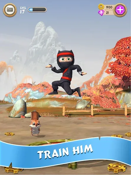 Clumsy Ninja (Кламзи Ниндзя)  [МОД Много монет] Screenshot 2