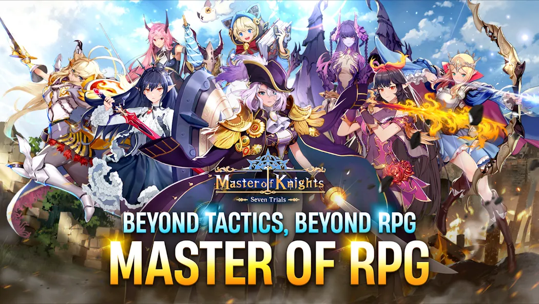 Master of Knights- Tactics RPG (Мастер оф Найтс)  [МОД Меню] Screenshot 3