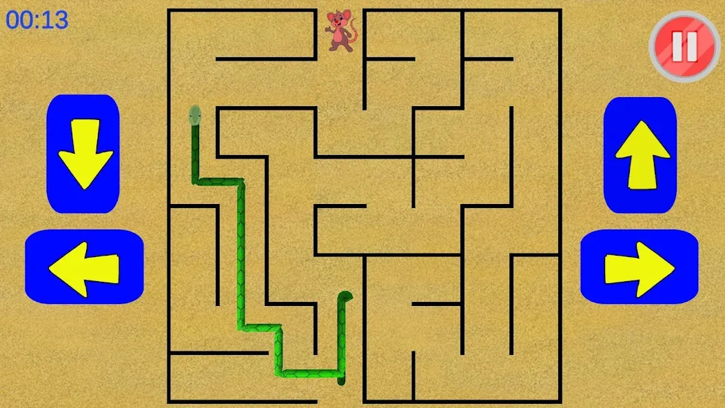 Snake Maze game (Змеиная лабиринтная игра)  [МОД Mega Pack] Screenshot 4