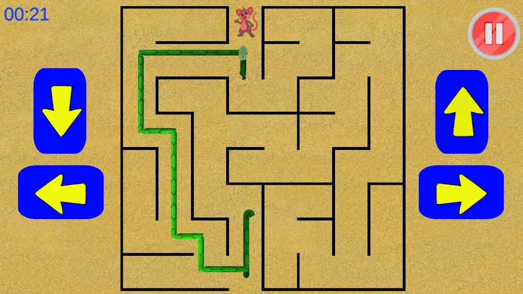 Snake Maze game (Змеиная лабиринтная игра)  [МОД Mega Pack] Screenshot 5