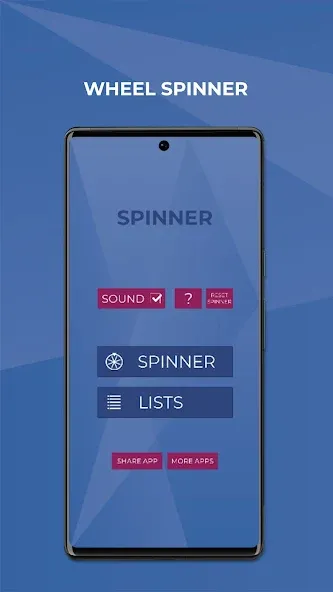 Wheel Spinner - Random Picker  [МОД Много монет] Screenshot 1