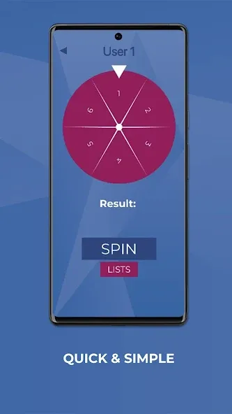 Wheel Spinner - Random Picker  [МОД Много монет] Screenshot 2