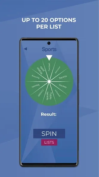 Wheel Spinner - Random Picker  [МОД Много монет] Screenshot 5