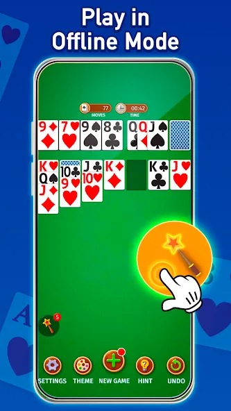 Solitaire: Classic Card Game (Клондайк Солитер)  [МОД Все открыто] Screenshot 5