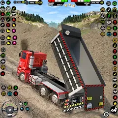 Скачать взломанную Cargo Truck Driving Truck Game (Ойл трек геймс симулятор 3D)  [МОД Меню] - стабильная версия apk на Андроид