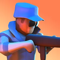 Скачать взломанную GUNS UP! Mobile War Strategy  [МОД Unlocked] - полная версия apk на Андроид