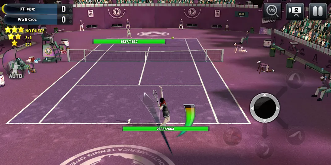 Ultimate Tennis: 3D online spo (Ультимейт Теннис)  [МОД Mega Pack] Screenshot 5