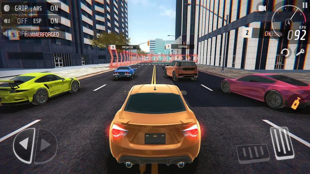 Nitro Speed car racing games (Нитро Спид)  [МОД Menu] Screenshot 1