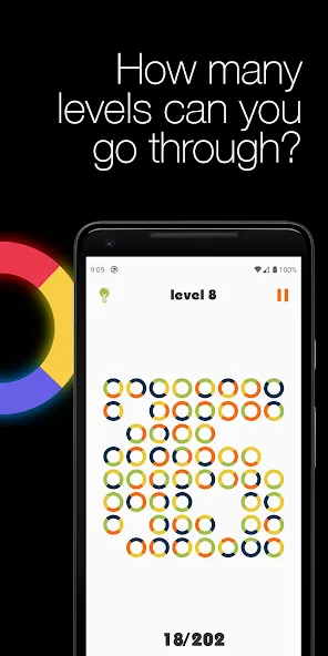 Logic circles. Puzzle game.  [МОД Бесконечные деньги] Screenshot 4