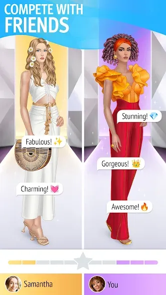 Pocket Styler: Fashion Stars (Покет Стайлер)  [МОД Menu] Screenshot 1