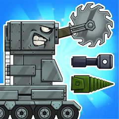 Скачать взлом Tanks Arena io: Craft & Combat (Танки Арена ио)  [МОД Много монет] - последняя версия apk на Андроид