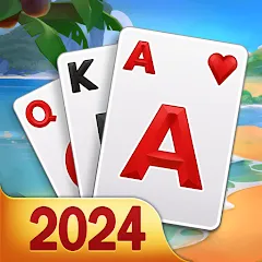 Взломанная Solitaire Tripeaks: Card Games (Солитер Трипикс)  [МОД Unlocked] - полная версия apk на Андроид