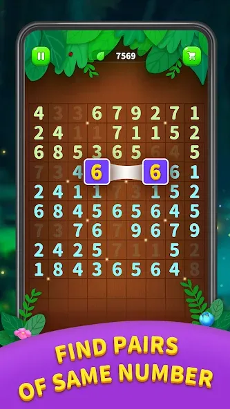 Number Match - Ten Pair Puzzle (Намбер Матч)  [МОД Unlocked] Screenshot 1