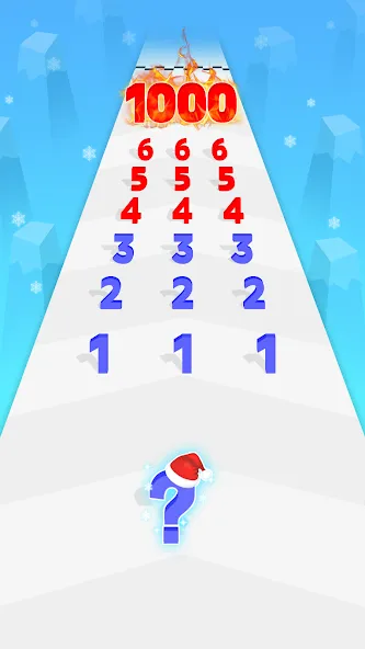 Number Merge: Run Master 3D (Намбер Мердж)  [МОД Unlimited Money] Screenshot 1